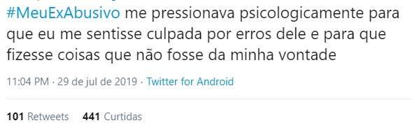 Vítima De Relacionamento Abusivo Blogueira Lança Hashtag E Relatos Tomam Conta Das Redes 4224