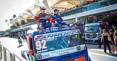 Piloto capixaba faz boa estreia diante de 50 mil pessoas na Copa Truck