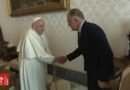 Governador Casagrande é recebido pelo Papa Francisco, no Vaticano